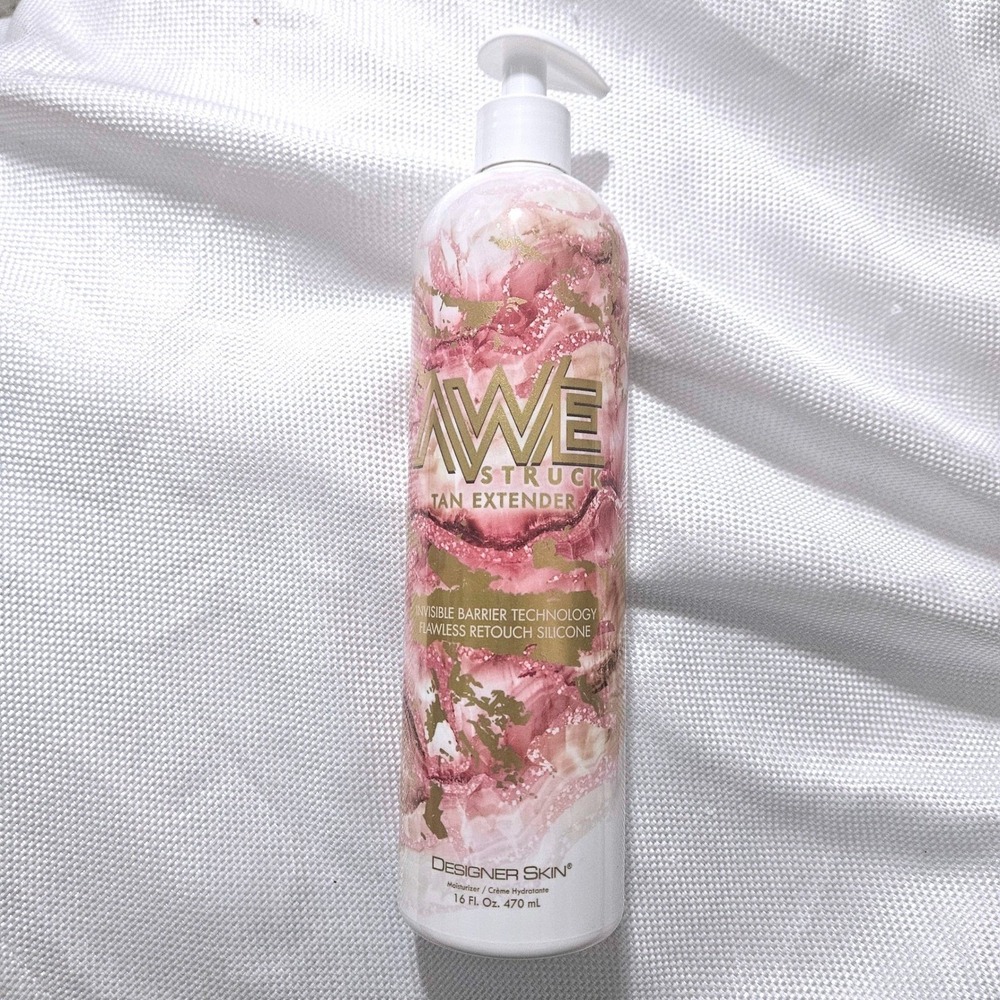 Designer Skin Awe Struck Tan Extender Moisturizer 16oz Invisible Barrier